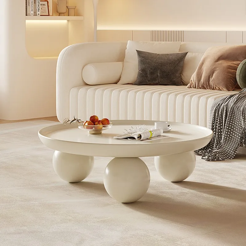 Balcony White Coffee Table Round Terrace Couch Simple Side Tables Center Aesthetic Moveis Para Casa Living Room Furniture CM50CJ
Balcony White Coffee Table Round Terrace Couch Simple Side Tables Center Aesthetic Moveis Para Casa Living Room Furniture CM50CJ