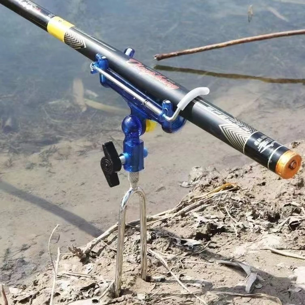 Fishing Rod Holders for Bank Fishing Self-Locking Fish Pole Bracket for Ground 360° Adjustable Rod Rack Stand Fish Pole Holder
Fishing Rod Holders for Bank Fishing Self-Locking Fish Pole Bracket for Ground 360° Adjustable Rod Rack Stand Fish Pole Holder