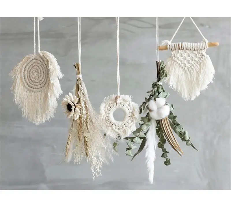 Mini Bohemian Cotton Macrame Wall Hanging 3 Sf7ced4d096b1471d9463fadcc4053c65g