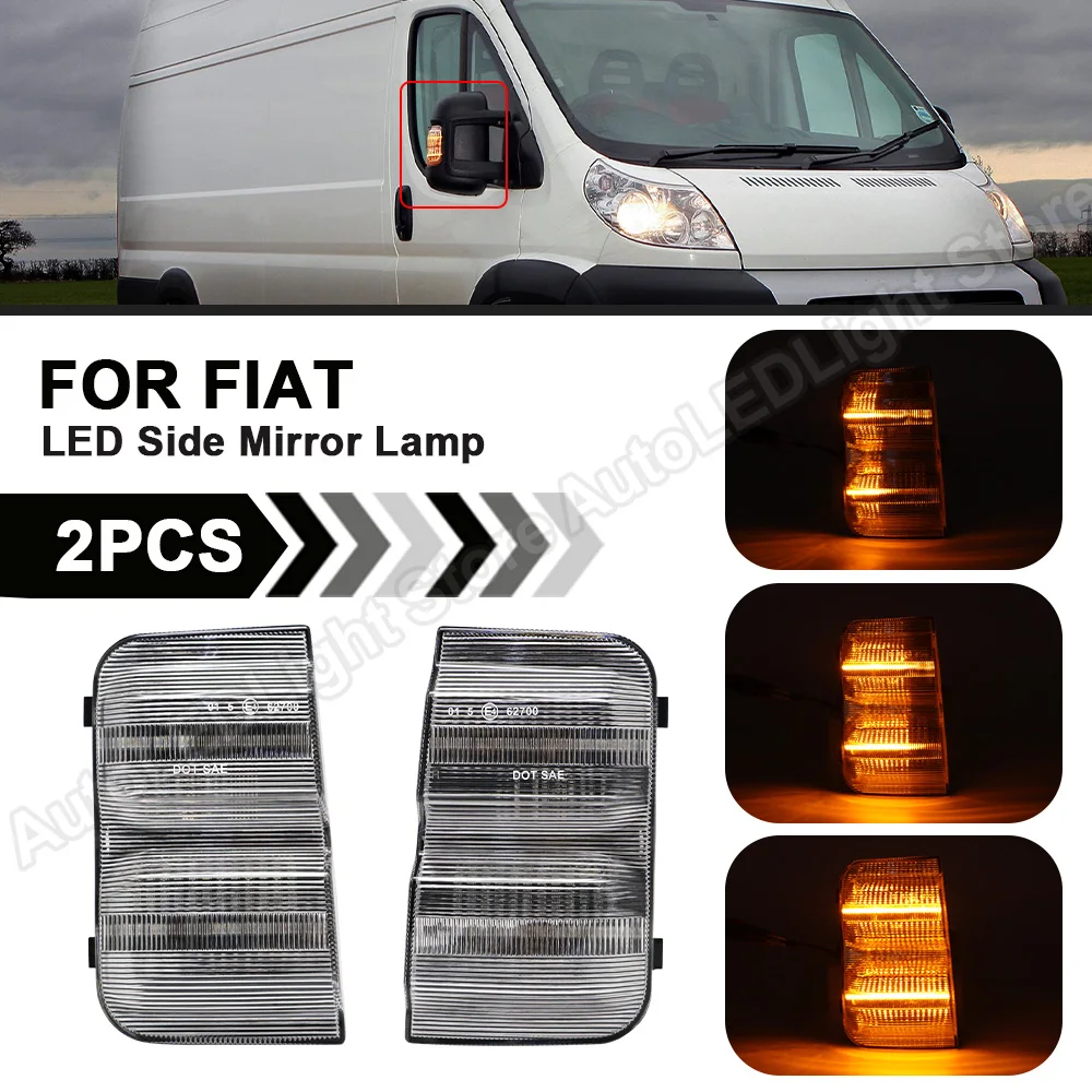 For Fiat Ducato 2006- For Peugeot Boxer For Citroen Jumper Relay 2PCS LED Dynamic Turn Signal Blinker Lamps Side Mirror Lights
For Fiat Ducato 2006- For Peugeot Boxer For Citroen Jumper Relay 2PCS LED Dynamic Turn Signal Blinker Lamps Side Mirror Lights