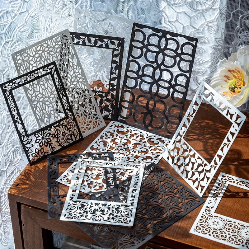 Vintage Special Paper Embossed Hollow Material Paper DIY Scrapbook Primer Collage Diary Photo Album Happy Plan Gift Decoration
Vintage Special Paper Embossed Hollow Material Paper DIY Scrapbook Primer Collage Diary Photo Album Happy Plan Gift Decoration