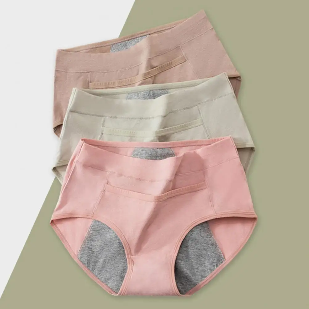 Mid Waist Soft Cotton Menstrual Panties for Women Mid Waist Anti-leak Plus Size Breathable Moisture-wicking Underwear Leak-proof
Mid Waist Soft Cotton Menstrual Panties for Women Mid Waist Anti-leak Plus Size Breathable Moisture-wicking Underwear Leak-proof