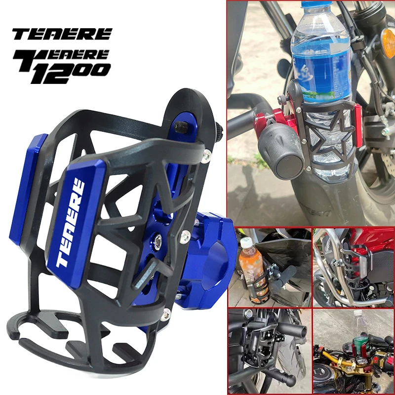 Аксессуары для YAMAHA Tenere 700 1200-2019, держатель стакана для напитков из алюминиевого сплава, крепление на руль мотоцикла, держатель стакана
Аксессуары для YAMAHA Tenere 700 1200-2019, держатель стакана для напитков из алюминиевого сплава, крепление на руль мотоцикла, держатель стакана
