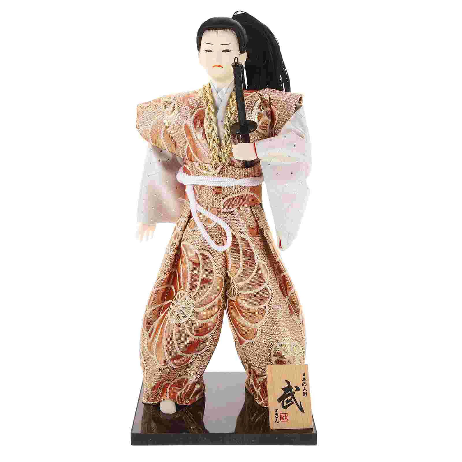 Japanese Samurai Lovely Style Party Supplies Desktop Statue Cloth Wooden Housewarming Gift Ornament Home Figure Crafts
Japanese Samurai Lovely Style Party Supplies Desktop Statue Cloth Wooden Housewarming Gift Ornament Home Figure Crafts
