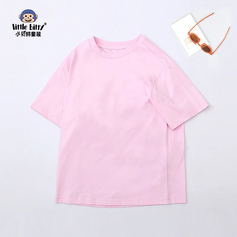 New Summer Products24Boy's Short SleeveTT-shirt Pink Sports Medium and Large Children's Cotton Fashion Cartoon Printing Fashion
New Summer Products24Boy's Short SleeveTT-shirt Pink Sports Medium and Large Children's Cotton Fashion Cartoon Printing Fashion