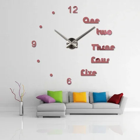 2019 design new wall clock reloj de pared quartz watch large decorative diy clocks modern living room acrylic 3d stickers Letter
2019 design new wall clock reloj de pared quartz watch large decorative diy clocks modern living room acrylic 3d stickers Letter