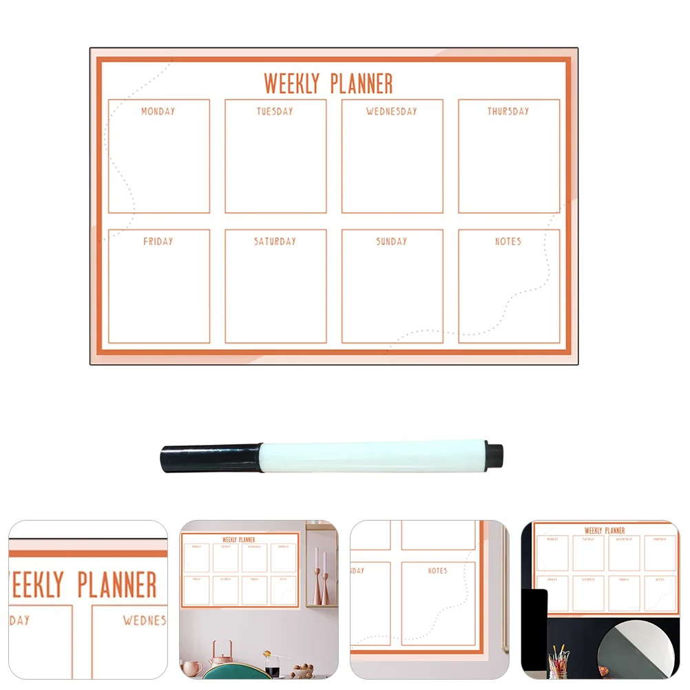 Whiteboard Calendar Dry Erase Monthly Refrigerator Weekly Drawing Blackboard Magnetic Board Off Graffiti Planner Erasable Early
Whiteboard Calendar Dry Erase Monthly Refrigerator Weekly Drawing Blackboard Magnetic Board Off Graffiti Planner Erasable Early