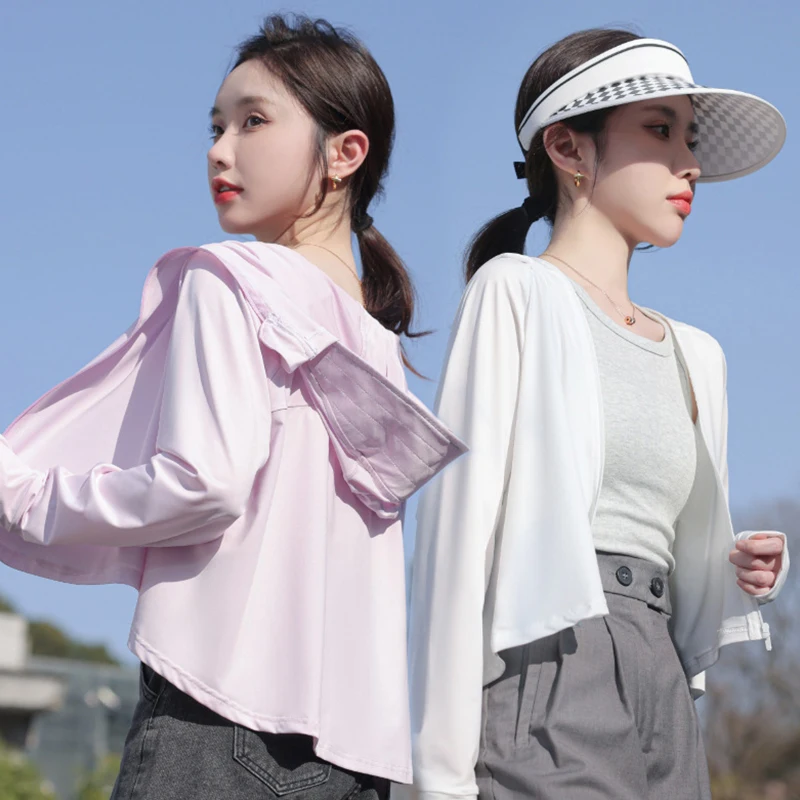 Женская Солнцезащитная одежда, в стиле накидки, устойчивая к ультрафиолетовому излучению, тонкая, мягкая и высокоэластичная летняя Солнцезащитная одежда
Женская Солнцезащитная одежда, в стиле накидки, устойчивая к ультрафиолетовому излучению, тонкая, мягкая и высокоэластичная летняя Солнцезащитная одежда