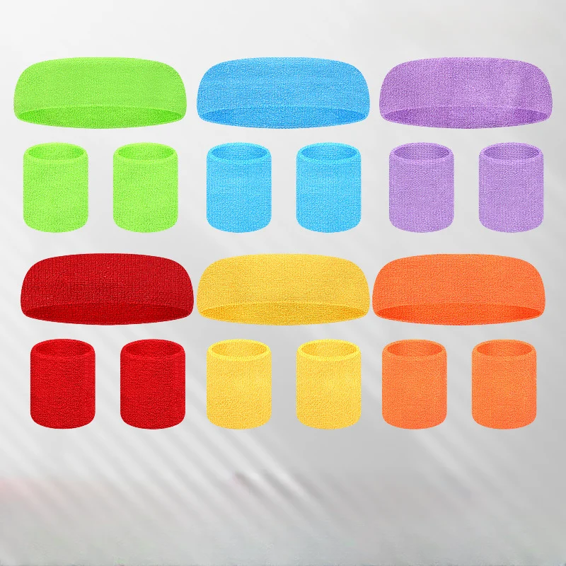 3PCs/set Mens Sports Headband Sweatband Stretch Elastic Outdoor Sport Sweat Headband Wristband Women Gym Running Tennis Headwrap
3PCs/set Mens Sports Headband Sweatband Stretch Elastic Outdoor Sport Sweat Headband Wristband Women Gym Running Tennis Headwrap