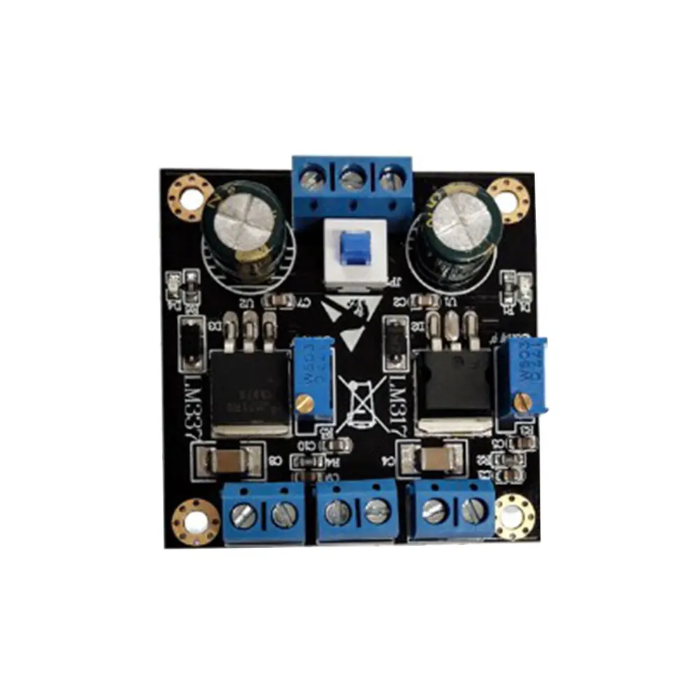 LM317 LM337 Positive and Negative Power Supply Linear Stabilized Power Supply Step-down Power Supply Module
LM317 LM337 Positive and Negative Power Supply Linear Stabilized Power Supply Step-down Power Supply Module