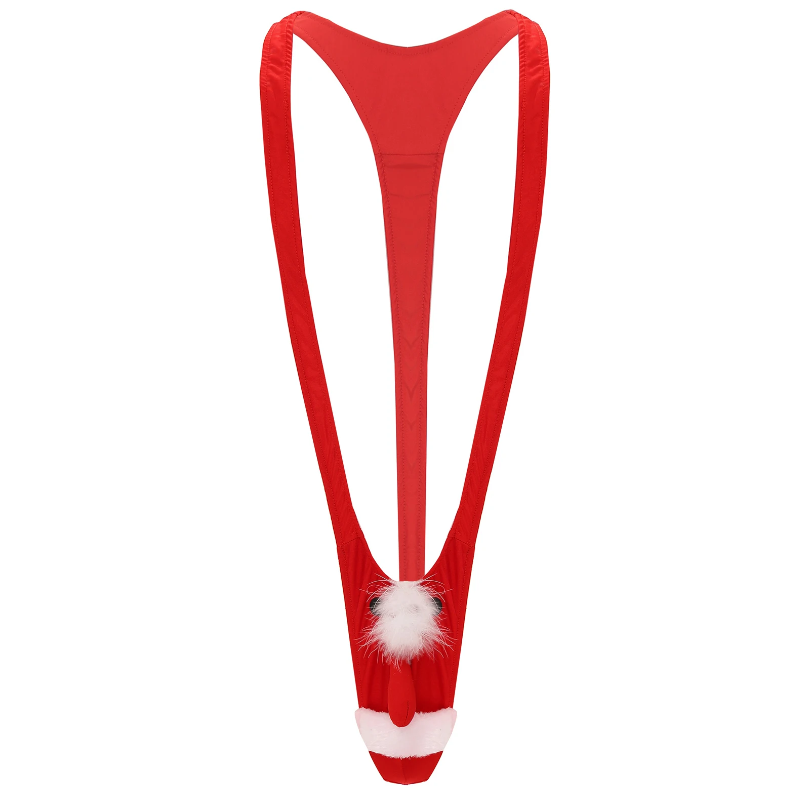 Mens Sexy Lingerie Novelty Mankini Thong Funny Men Beach Holiday G String One-piece Funny Christmas Costume Gift Bodysuit
Mens Sexy Lingerie Novelty Mankini Thong Funny Men Beach Holiday G String One-piece Funny Christmas Costume Gift Bodysuit