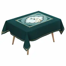 Cotton Linen Tablecloths, Waterproof Table Covers Birds And Flowers Dark Green Dining Table Coffee Table Deco
Cotton Linen Tablecloths, Waterproof Table Covers Birds And Flowers Dark Green Dining Table Coffee Table Deco