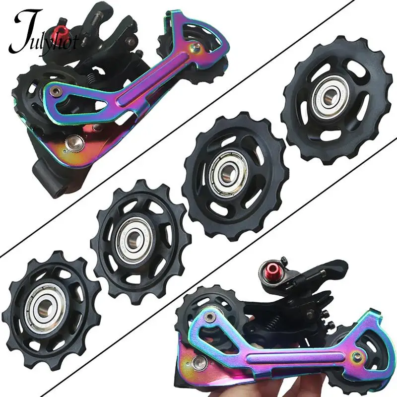 

11T/12T/13T/14T MTB Bicycle Rear Guide Wheel Bearing Rear Derailleur Pulley Roller for Road Bike Jockey Repair Kit