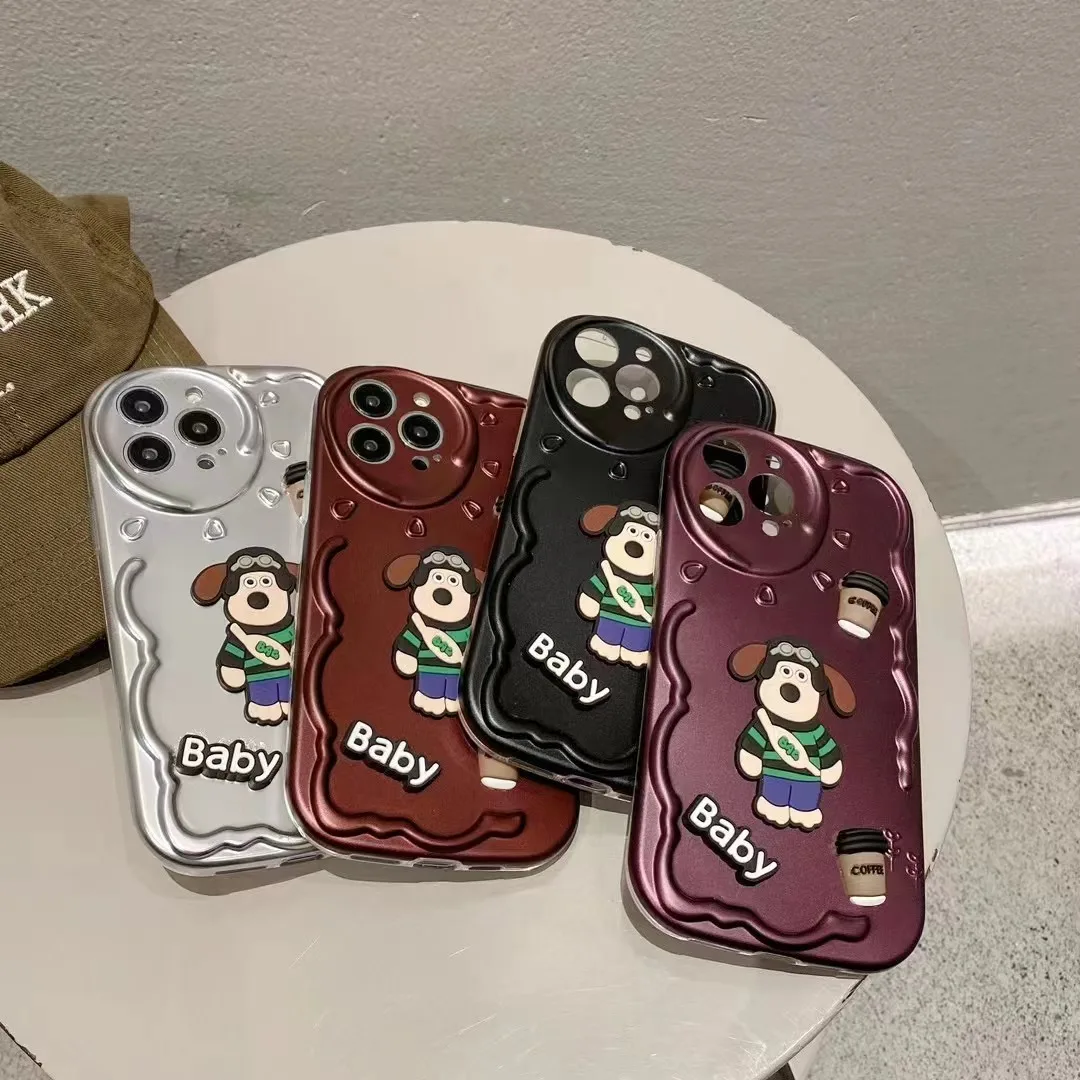 3D Cartoon Baby Dog DIY Handmade And Pasted With Anti Drop Protective Cover Case For iphone 15 14 13 12 Pro Max 11 New Products
3D Cartoon Baby Dog DIY Handmade And Pasted With Anti Drop Protective Cover Case For iphone 15 14 13 12 Pro Max 11 New Products