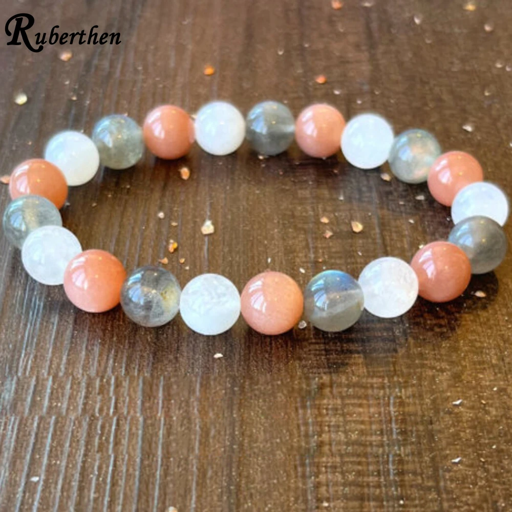 Ruberthen, 8 мм, класс AAA, Sunstone, лунный камень, лабрадорит, Смешанный Браслет для богини энергии, женское драгоценное украшение
Ruberthen, 8 мм, класс AAA, Sunstone, лунный камень, лабрадорит, Смешанный Браслет для богини энергии, женское драгоценное украшение