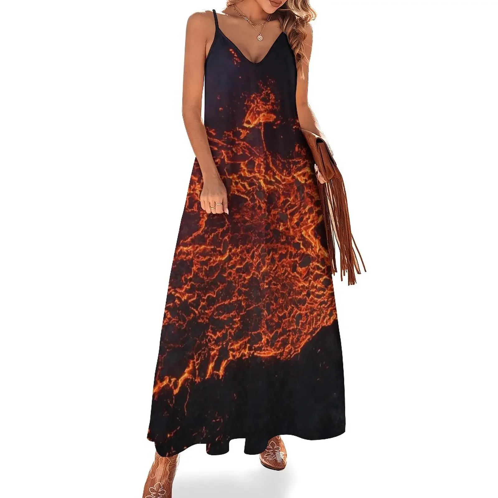 The floor is lava aka volcano Sleeveless Dress summer dress woman 2024 trendy womens dress
The floor is lava aka volcano Sleeveless Dress summer dress woman 2024 trendy womens dress