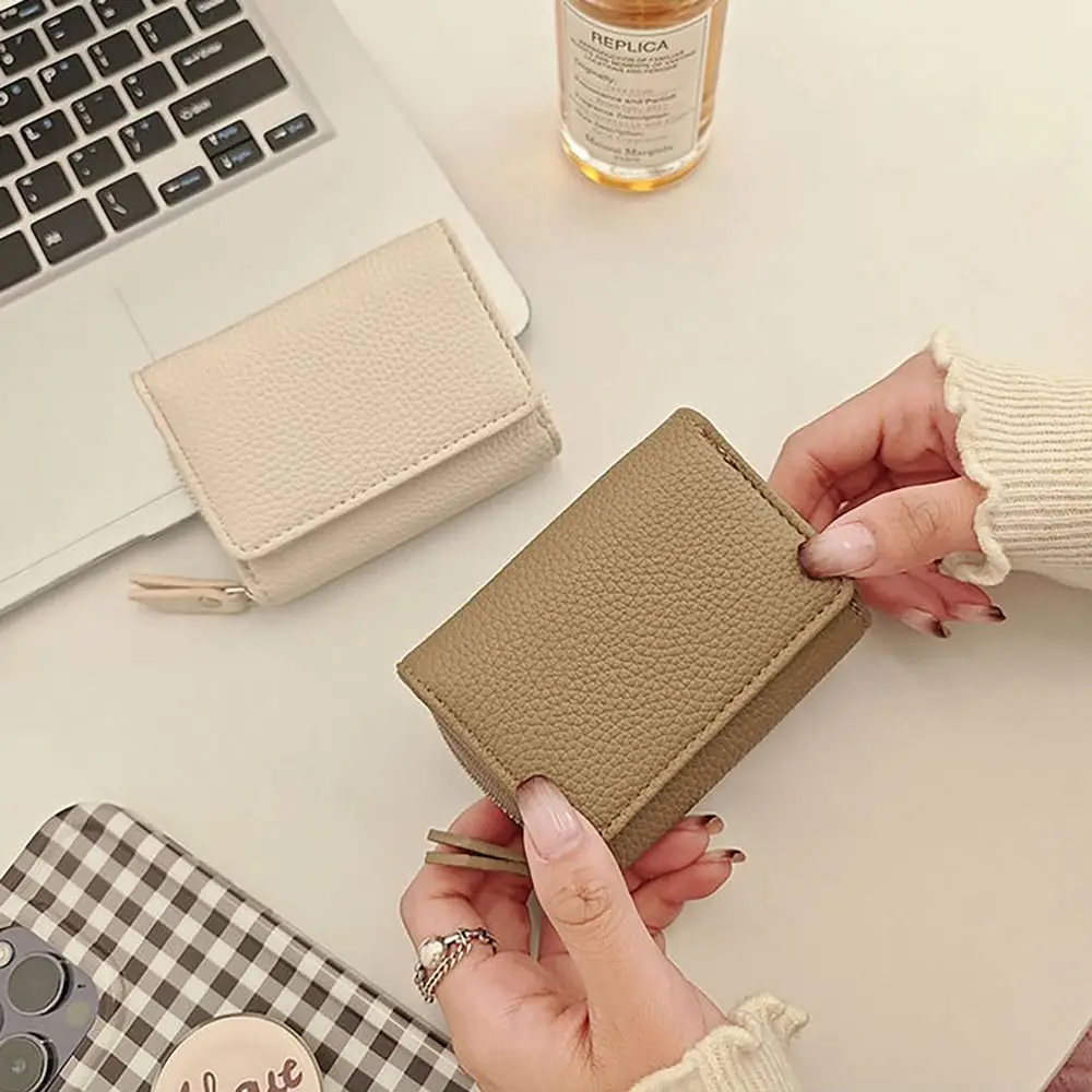 Softer Leather Money Coin Purse Portable Waterproof 3 Folds Credit Card Holoder Wear-resistant Zipper Wallet Money Bag Women
Softer Leather Money Coin Purse Portable Waterproof 3 Folds Credit Card Holoder Wear-resistant Zipper Wallet Money Bag Women