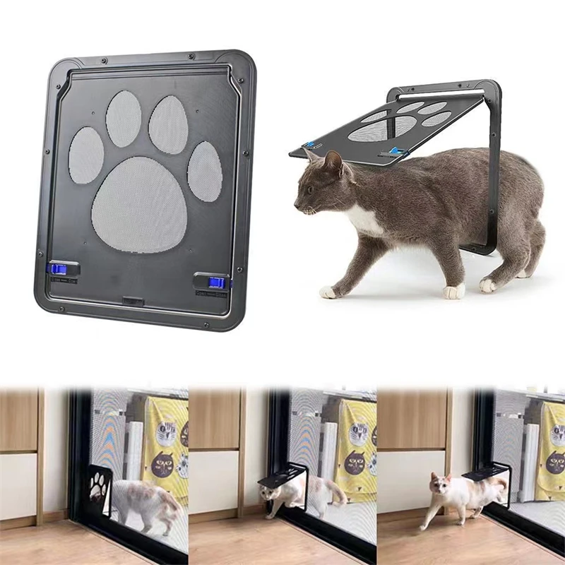 Cat Dog Door Safe Lockable Magnetic Screen Outdoor Dogs Cats Pet Window Gate House Enter Freely Fashion Pretty Garden Install
Cat Dog Door Safe Lockable Magnetic Screen Outdoor Dogs Cats Pet Window Gate House Enter Freely Fashion Pretty Garden Install