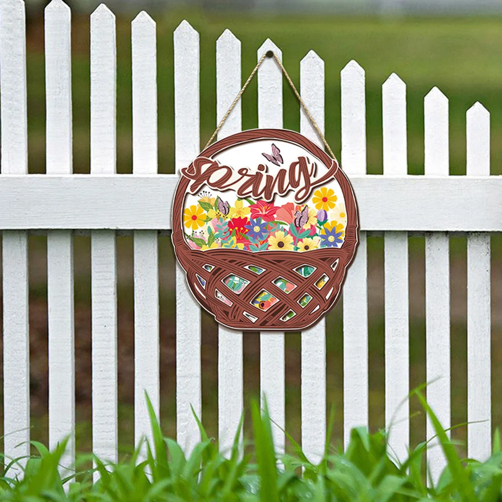 Welcome Spring Wood Sign Wood Hanging Wood Plaque Floral Decoration for Home Wall Door
Welcome Spring Wood Sign Wood Hanging Wood Plaque Floral Decoration for Home Wall Door