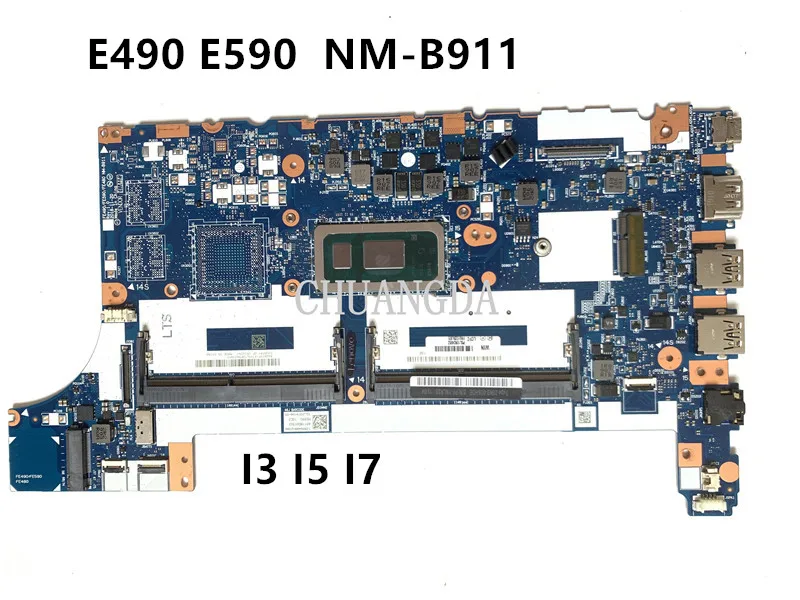 Used I3 i7-8565U I5-8265U For Lenovo ThinkPad E590 laptop motherboard FRU: 02DL807 FE490/FE590/FE480 NM-B911
Used I3 i7-8565U I5-8265U For Lenovo ThinkPad E590 laptop motherboard FRU: 02DL807 FE490/FE590/FE480 NM-B911