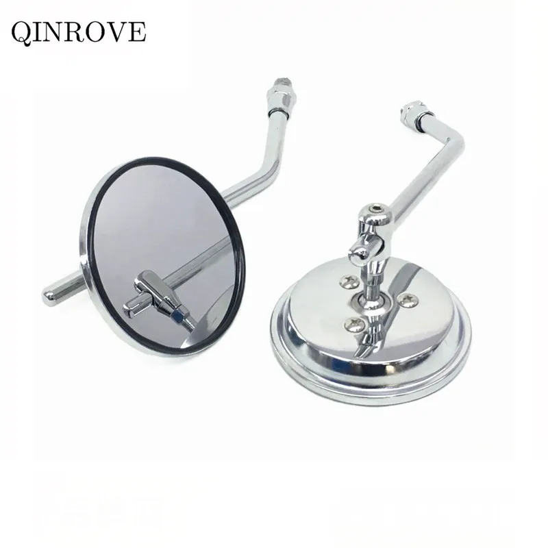 10mm Motorcycle Rear View Mirror White Len Round Small Aluminum Alloy Side Mirror Universal For VOGE 500DS Aprilia RX125 Kymco
10mm Motorcycle Rear View Mirror White Len Round Small Aluminum Alloy Side Mirror Universal For VOGE 500DS Aprilia RX125 Kymco