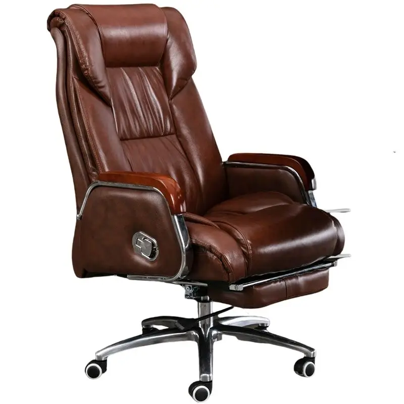 Relaxing Office Computer Chair Ergonomic Leather Swivel Waiting Chairs On Wheels Footrest Cadeira Presidente Office Furniture
Relaxing Office Computer Chair Ergonomic Leather Swivel Waiting Chairs On Wheels Footrest Cadeira Presidente Office Furniture