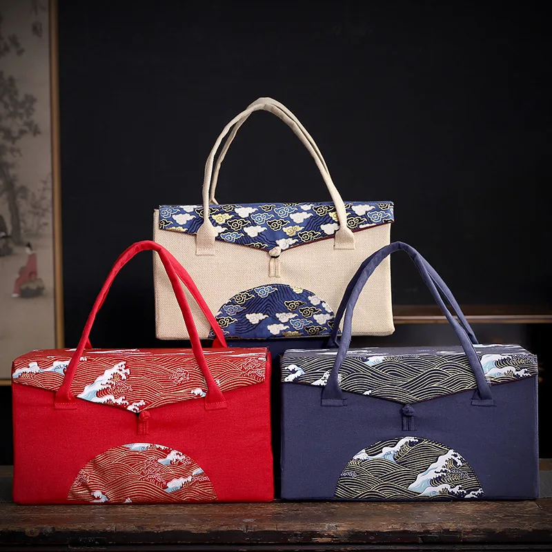 Chinese-Style Cotton And Linen Ceramic Teapot Set Storage Bag Creative Tea Packaging Box Portable Tea Cozies Cloth Bag LC672
Chinese-Style Cotton And Linen Ceramic Teapot Set Storage Bag Creative Tea Packaging Box Portable Tea Cozies Cloth Bag LC672