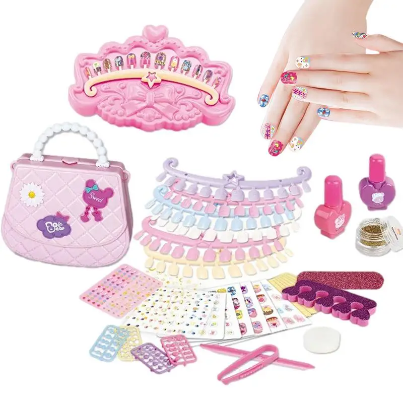 Nail Salon Toys For Girls Nail Art Set Kids Kid Nail Stickers Nail Kit For Teens Safe Nail Wraps For Kids For Little Girls
Nail Salon Toys For Girls Nail Art Set Kids Kid Nail Stickers Nail Kit For Teens Safe Nail Wraps For Kids For Little Girls