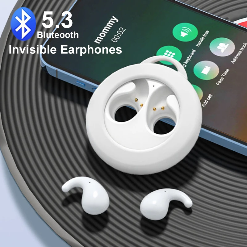 Invisible Earphones Mini Sleep Earbuds TWS Wireless Bluetooth 5.3 Headphones Hidden Noise Reduction Sports Stereo Headsets
Invisible Earphones Mini Sleep Earbuds TWS Wireless Bluetooth 5.3 Headphones Hidden Noise Reduction Sports Stereo Headsets