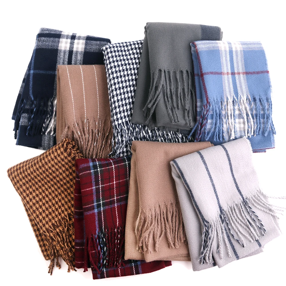 Tailor Smith 2023New Soft Warm Luxurious Classic Style Striped Polyester Scarves Winter Scarf With Men Gift
Tailor Smith 2023New Soft Warm Luxurious Classic Style Striped Polyester Scarves Winter Scarf With Men Gift