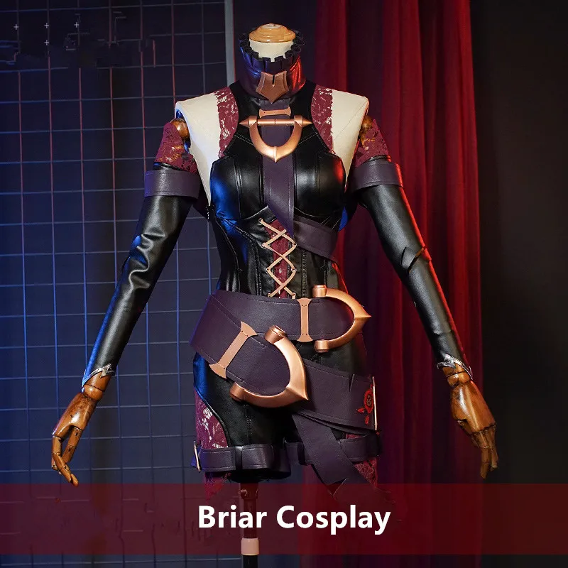 Briar Cosplay Costume Game LOL Anime Women Girl Sexy Cos Clothes Jumpsuits Carnival Party Role Play Clothing Sizes XS-2XL NEW
Briar Cosplay Costume Game LOL Anime Women Girl Sexy Cos Clothes Jumpsuits Carnival Party Role Play Clothing Sizes XS-2XL NEW