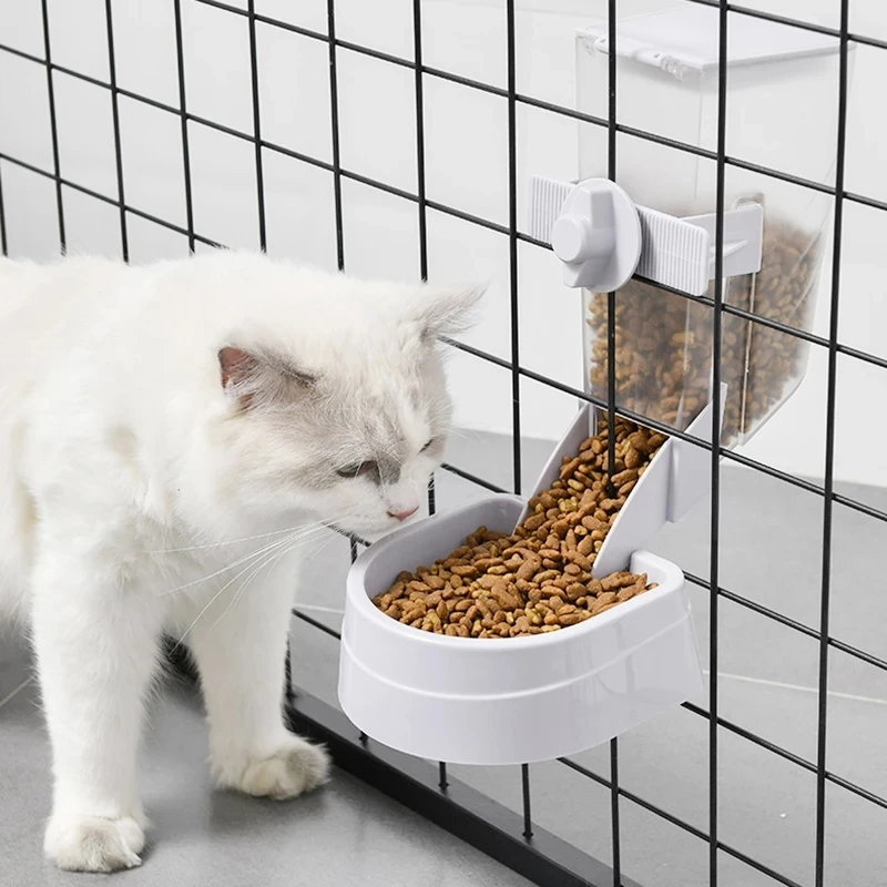 Pet Feeder Cage Automatic Hanging Bowl Water Bottle Food Container Dispenser For Puppy Cats Rabbit Birds Pet Feeding Product
Pet Feeder Cage Automatic Hanging Bowl Water Bottle Food Container Dispenser For Puppy Cats Rabbit Birds Pet Feeding Product