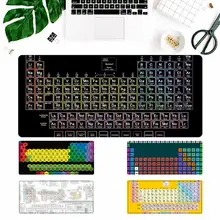 Periodic Table of The Elements Large mouse pad Desktop Keyboards Mat for Gamer Computer Laptop Rubber speed Gaming mousepad Mat
Periodic Table of The Elements Large mouse pad Desktop Keyboards Mat for Gamer Computer Laptop Rubber speed Gaming mousepad Mat