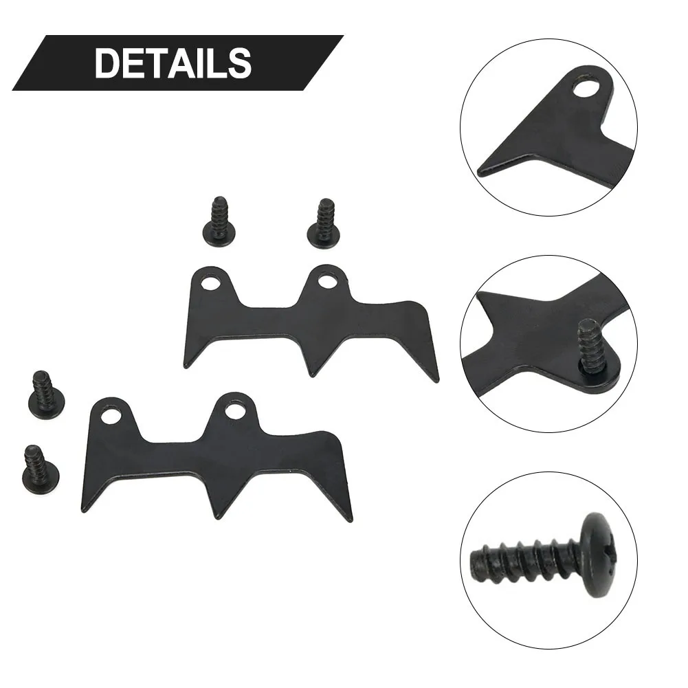 2pcs Bucking Spur Spikes With 4 Screws For Chainsaw 36 41 136 137 141 142 Replacement Part Outdoor Power Equipment
2pcs Bucking Spur Spikes With 4 Screws For Chainsaw 36 41 136 137 141 142 Replacement Part Outdoor Power Equipment