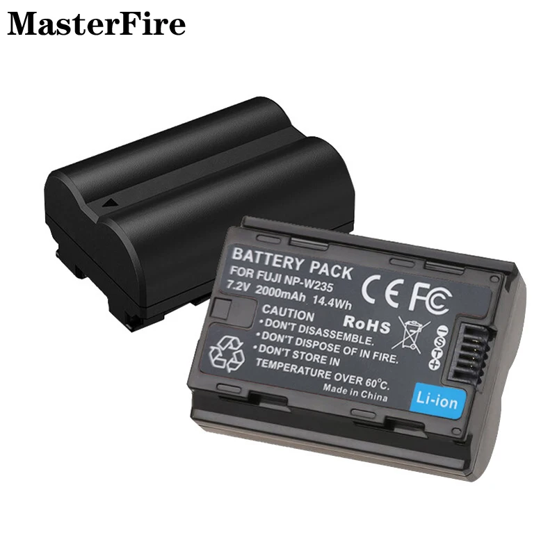 10x 7.2V 2000mah Rechargeable Battery NP-W235 NPW235 for Fujifilm X-S20, X-T5, X-T4, X-H2S, GFX50S II, GFX 100S, X-H2 Batteries
10x 7.2V 2000mah Rechargeable Battery NP-W235 NPW235 for Fujifilm X-S20, X-T5, X-T4, X-H2S, GFX50S II, GFX 100S, X-H2 Batteries