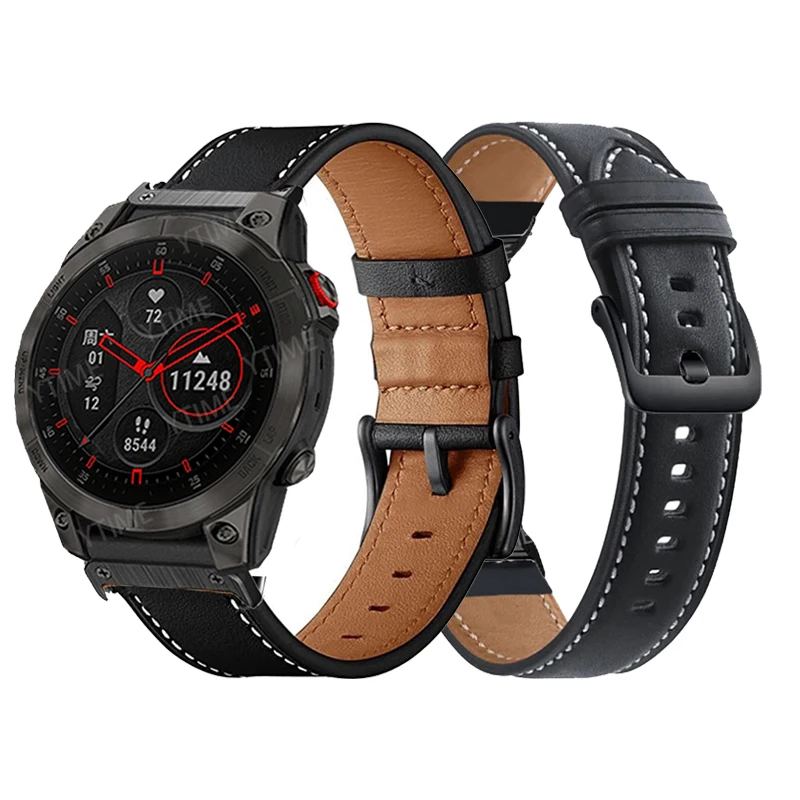 Ремешок кожаный для Garmin Fenix 7X 6X Pro 5X Plus/Tactical x 7 Pro, быстросъемный браслет для наручных часов Tic x Delta/Instinct 2X/Enduro, 26 мм
Ремешок кожаный для Garmin Fenix 7X 6X Pro 5X Plus/Tactical x 7 Pro, быстросъемный браслет для наручных часов Tic x Delta/Instinct 2X/Enduro, 26 мм