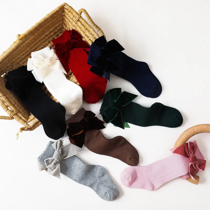 2022 Spring And Autumn New Girls' Socks Bowknot Medium Stockings Solid Children's Cotton Stockings Tidal Stockings Long Stocking
2022 Spring And Autumn New Girls' Socks Bowknot Medium Stockings Solid Children's Cotton Stockings Tidal Stockings Long Stocking