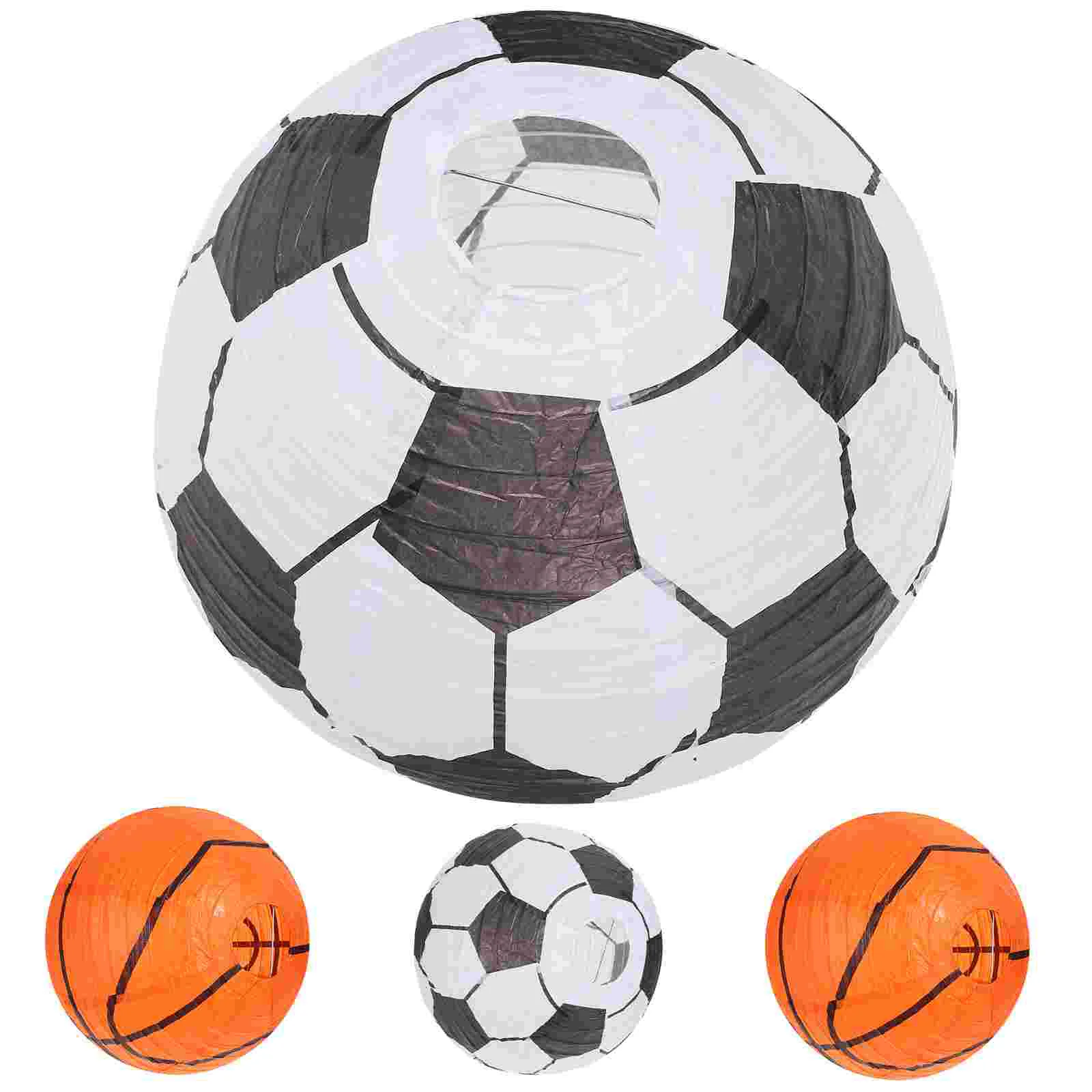 1 Set of Sports Party Themed Lantern Decor Novelty Football Basketball Lantern Paper Hanging Lantern
1 Set of Sports Party Themed Lantern Decor Novelty Football Basketball Lantern Paper Hanging Lantern