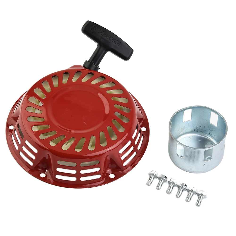 Pull Start Starter Recoil Cup 4HP 5.5HP 6.5HP For Honda GX120 GX160 GX168 GX200 Lawn Mower Generator Engine Starter Assembly
Pull Start Starter Recoil Cup 4HP 5.5HP 6.5HP For Honda GX120 GX160 GX168 GX200 Lawn Mower Generator Engine Starter Assembly