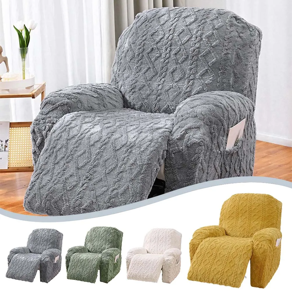 Stretch Sofa Cover All-Inclusive Electric Sofa Cover Single Elastic Recliner Cover Winter Sofa Slipcovers Furniture Protector
Stretch Sofa Cover All-Inclusive Electric Sofa Cover Single Elastic Recliner Cover Winter Sofa Slipcovers Furniture Protector