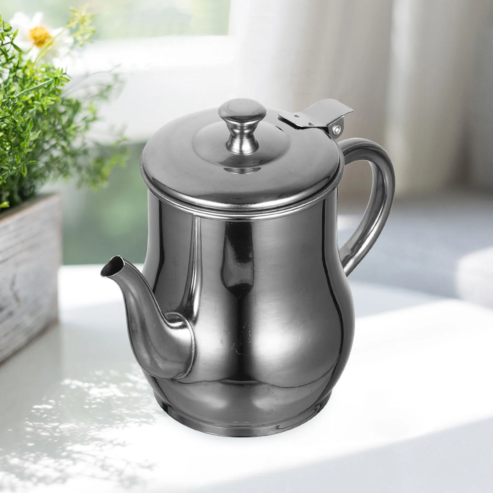 Coffee Syrup Cooking Oil Strainer Stainless Steel Pot Storage Holder Dad Dispenser Air Fryers
Coffee Syrup Cooking Oil Strainer Stainless Steel Pot Storage Holder Dad Dispenser Air Fryers