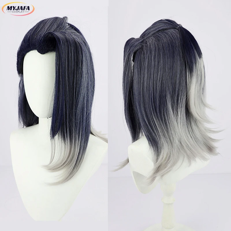 Game Valorant Viper Fade Cosplay Wig 50cm Long Heat Resistant Synthetic Hair Halloween Party Role Play Anime Wigs + Wig Cap
Game Valorant Viper Fade Cosplay Wig 50cm Long Heat Resistant Synthetic Hair Halloween Party Role Play Anime Wigs + Wig Cap
