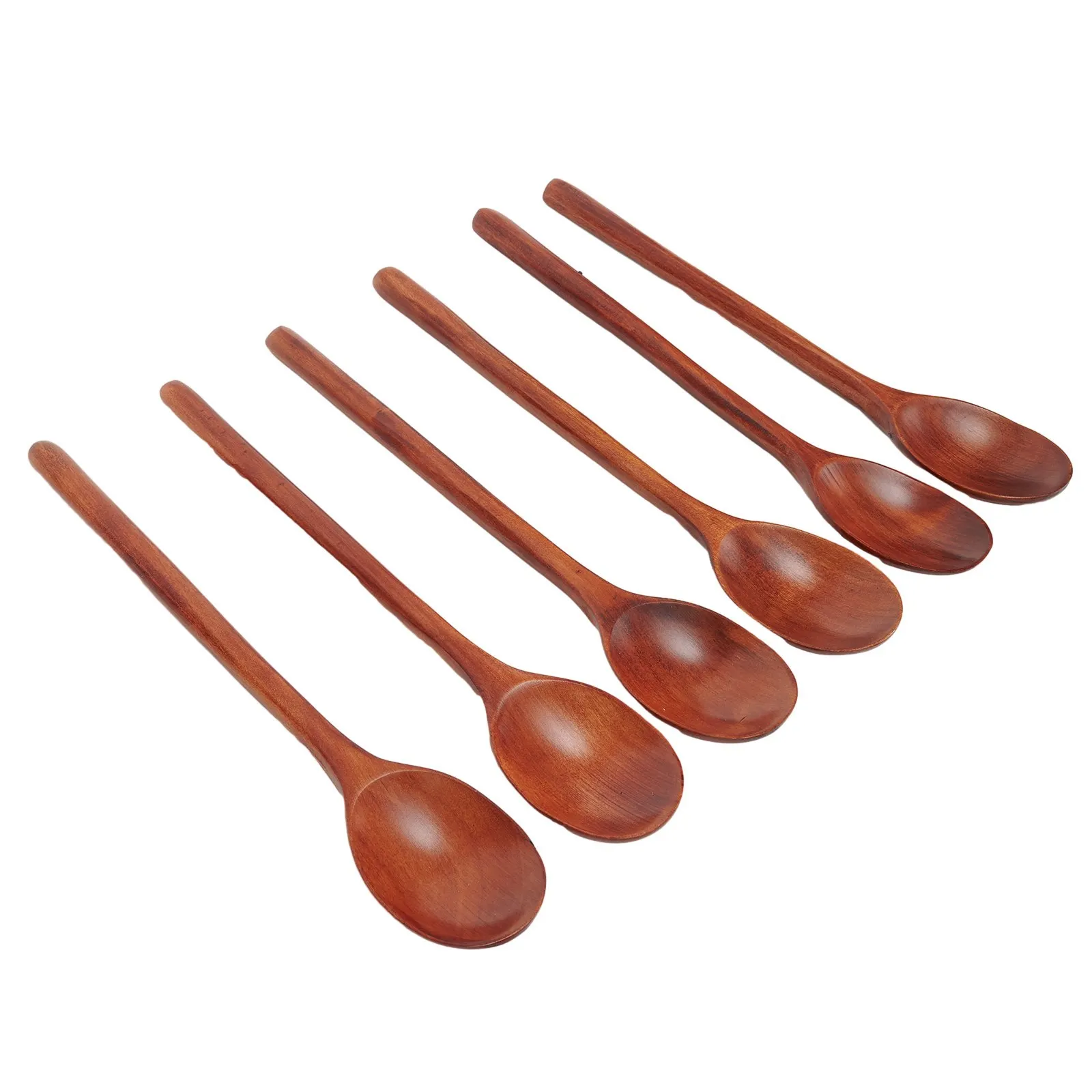 6PCS Natural Wooden Spoon Kitchen Long Spoons Rice Soups Honey Spoons Kitchen Accessories Home Tableware Dinnerware Cooking Tool
6PCS Natural Wooden Spoon Kitchen Long Spoons Rice Soups Honey Spoons Kitchen Accessories Home Tableware Dinnerware Cooking Tool