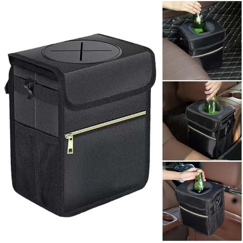 Car Trash for Keeping Car Tidy Car Trash Foldable Hangable Design with Separate Lid Mesh Pocket Waterproof Easy to for Back
Car Trash for Keeping Car Tidy Car Trash Foldable Hangable Design with Separate Lid Mesh Pocket Waterproof Easy to for Back