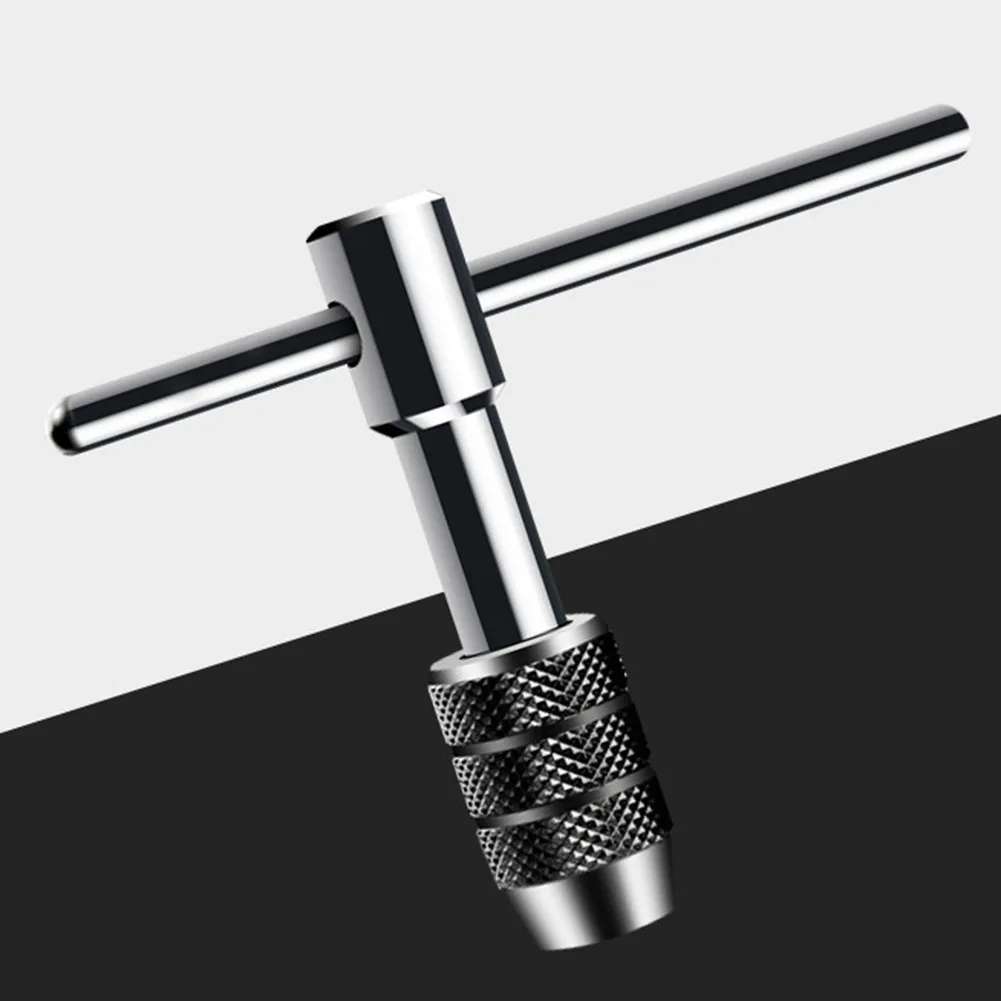 Adjustable Ratchet Tap Wrench T Type Hand Thread Tap Holder /Chrome Vanadium Steel /M3-M6 /M5-M8 /M6-M12 Hand Tools Accessories
Adjustable Ratchet Tap Wrench T Type Hand Thread Tap Holder /Chrome Vanadium Steel /M3-M6 /M5-M8 /M6-M12 Hand Tools Accessories