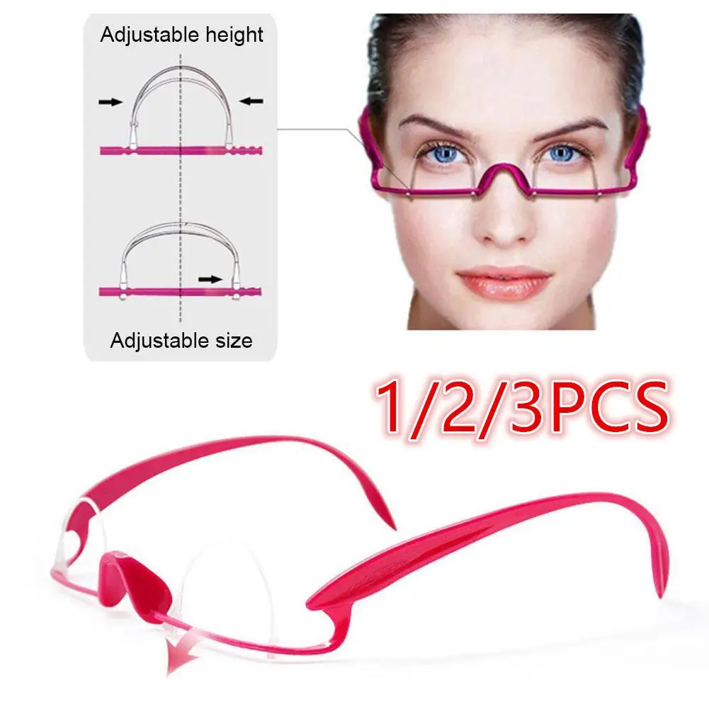 

1/2/3PCS Double Eyelid Glasses Eyelid Improvement Trainer Eyelid Lift Exercise Device Single Change Eyelid Lift Shaper Makeup