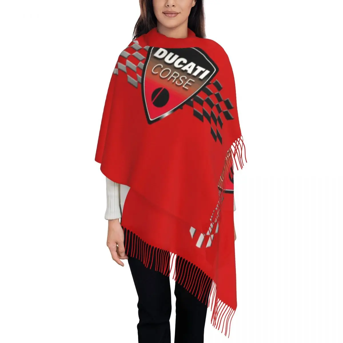 Ducatis Motorcycle Racing Scarf Wrap Women Long Winter Fall Warm Tassel Shawl Unisex Sprot Scarves
Ducatis Motorcycle Racing Scarf Wrap Women Long Winter Fall Warm Tassel Shawl Unisex Sprot Scarves