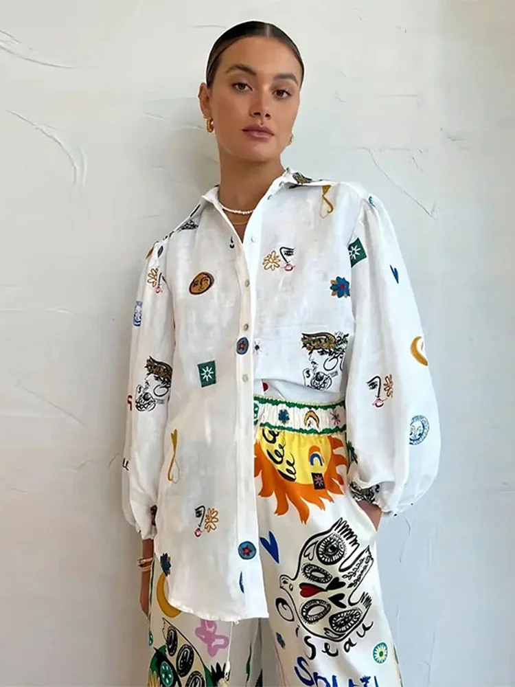 Женская однобортная блузка с отложным воротником, модный пушистый топ для отпуска с длинным рукавом, уличная одежда, весна-лето 2024
Женская однобортная блузка с отложным воротником, модный пушистый топ для отпуска с длинным рукавом, уличная одежда, весна-лето 2024