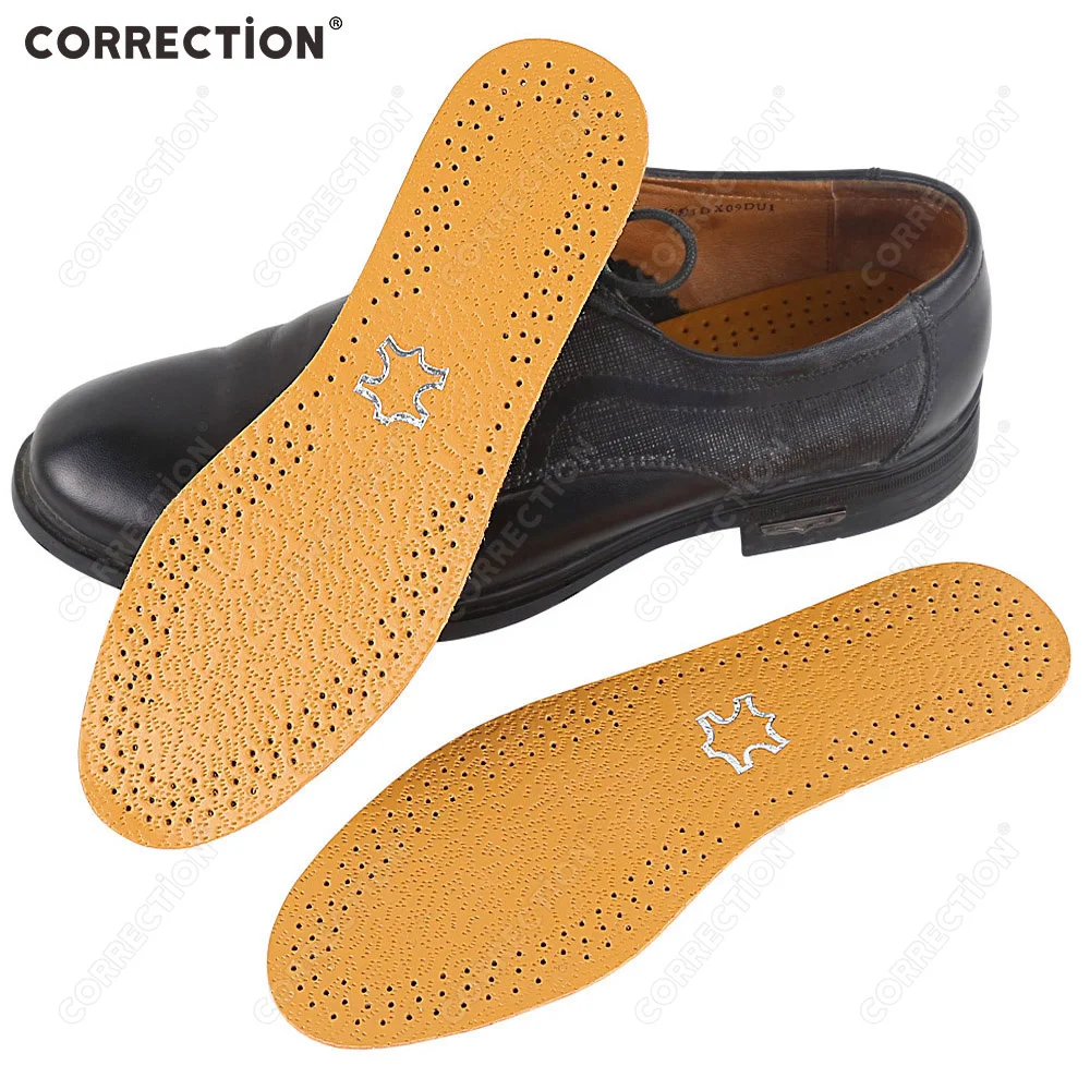 CORRECTION Ultra Thin Breathable Deodorant Leather Insoles Large Size 36-46 Absorb Sweat Replacement Inner Sole Shoes Insole Pad
CORRECTION Ultra Thin Breathable Deodorant Leather Insoles Large Size 36-46 Absorb Sweat Replacement Inner Sole Shoes Insole Pad
