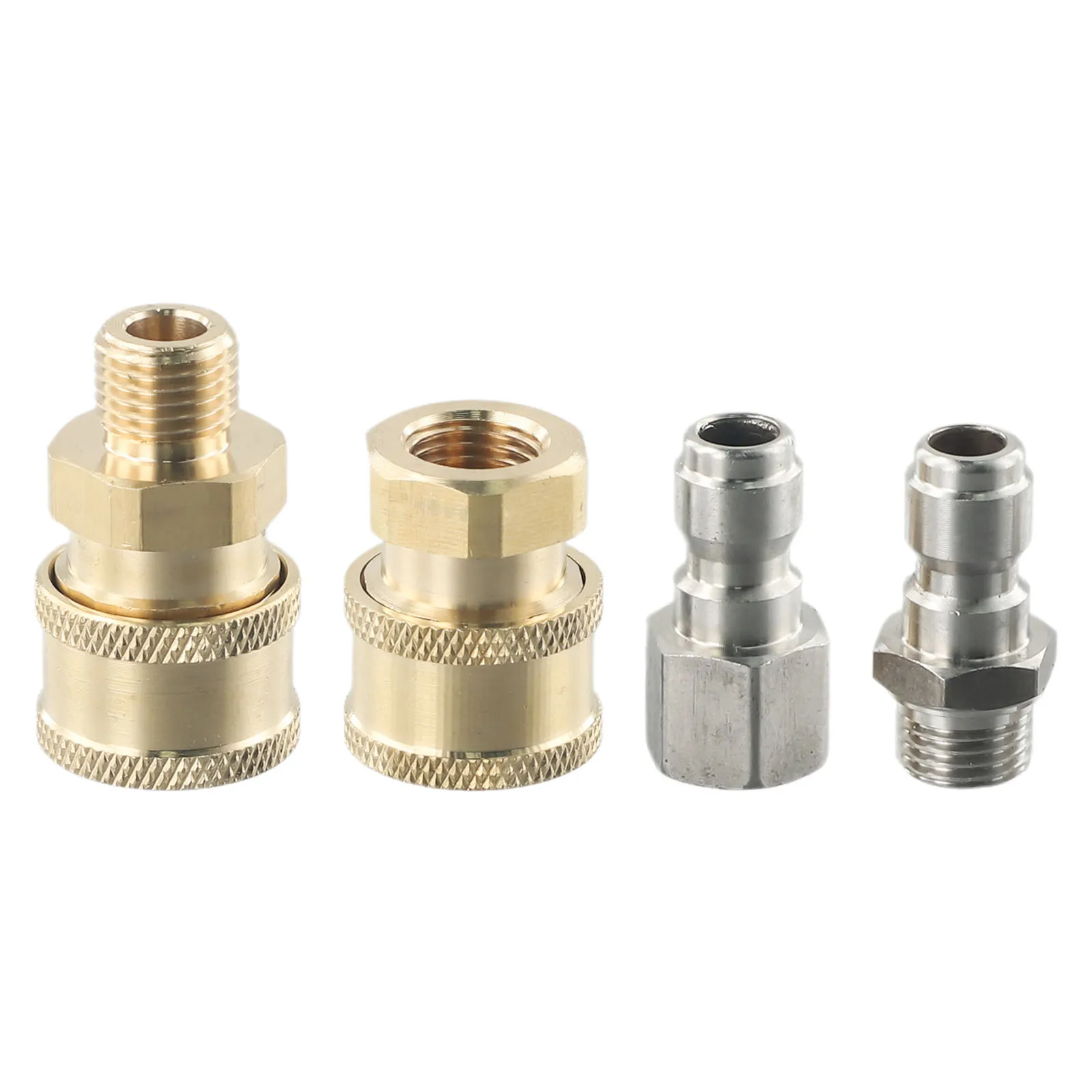 Pressure Washer Connector Coupling Quick Release Adapter 1/4" Male Fitting Connection Car Washing Garden Joints
Pressure Washer Connector Coupling Quick Release Adapter 1/4" Male Fitting Connection Car Washing Garden Joints
